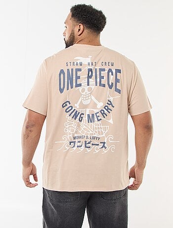 T-shirt 'One Piece' met korte mouwen