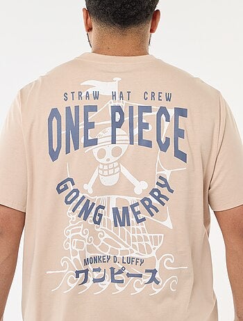 T-shirt 'One Piece' met korte mouwen