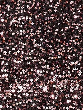 T-shirt van fluweel met pailletten