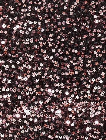 T-shirt van fluweel met pailletten