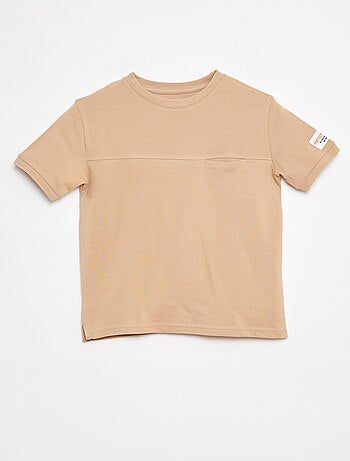 T-shirt van piquékatoen