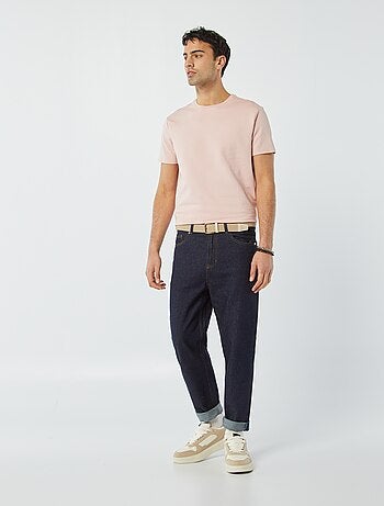 T-shirt van seersucker