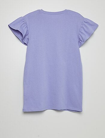 T-shirtjurk met tie-dyeprint