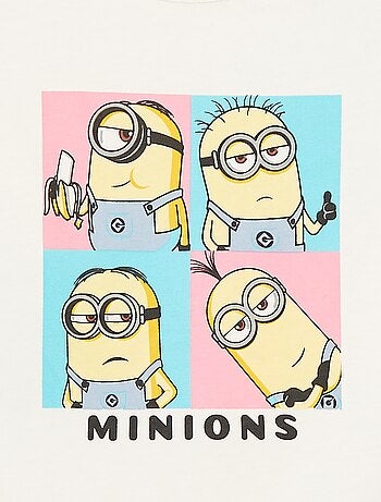 The Minions-T-shirt met korte mouw