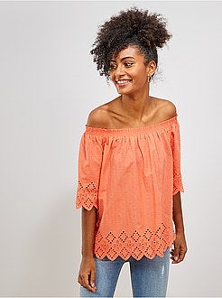 Top met bardothals - Kiabi