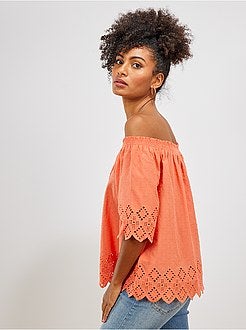 Top met bardothals - Kiabi