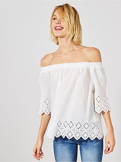 Top met bardothals - Kiabi