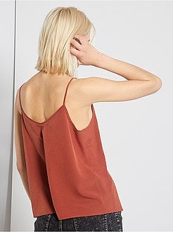 Top met smalle bandjes - Kiabi