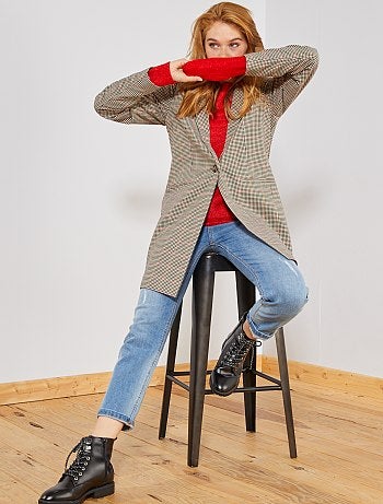 Tricot trui met boothals - Kiabi