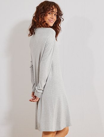 Trui-jurk met een col - Kiabi