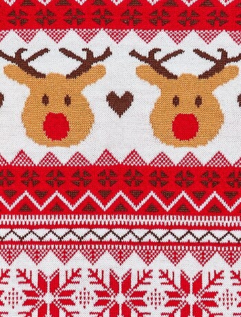 Trui-jurk van tricot