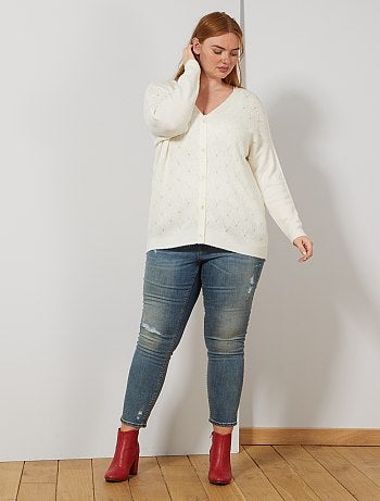 Trui met 2-in-1-hals - Kiabi