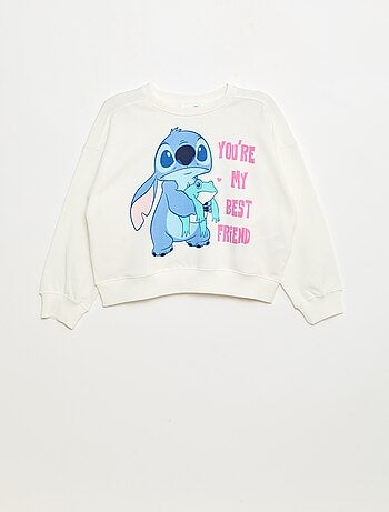 Trui met 'Disney'/'Stitch'-print
