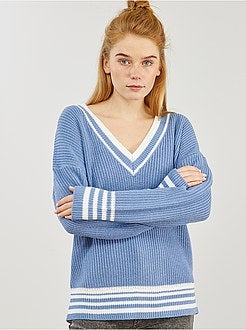 Trui van grof tricot - Kiabi