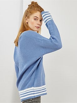 Trui van grof tricot - Kiabi