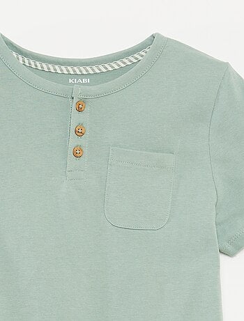 Tweedelige, korte, katoenen pyjama - 2-delig