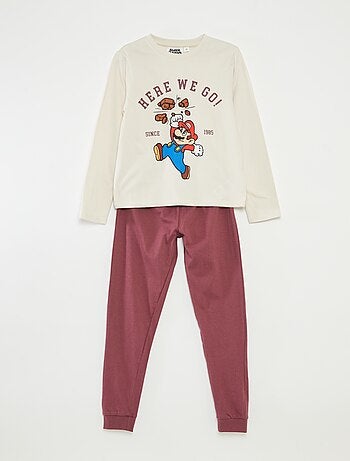 Tweedelige pyjama 'Super Mario Bros' 'Nintendo'