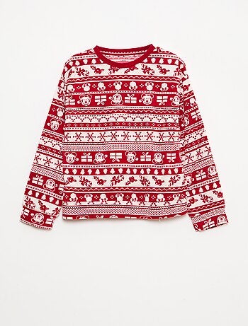 Tweedelige pyjama van fleecestof 'Disney' 'Stitch'