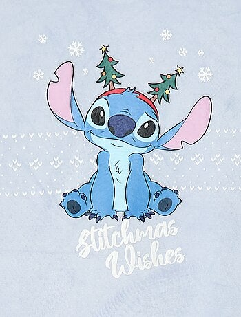 Tweedelige pyjama van fleecestof 'Disney' 'Stitch'
