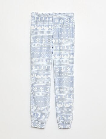 Tweedelige pyjama van fleecestof 'Disney' 'Stitch'