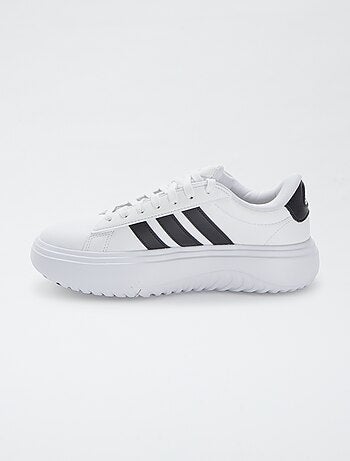 Tweekleurige platformsneakers 'Grand Court' 'adidas'