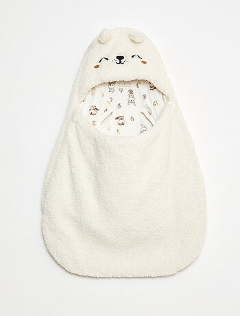 Ultrazacht wikkeldekentje met leuk detail