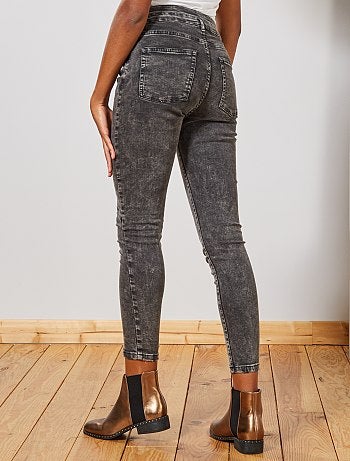 Verwassen denim broek - Kiabi