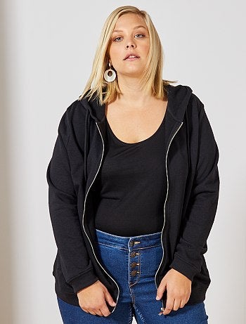 Vest met een rits en capuchon - Kiabi