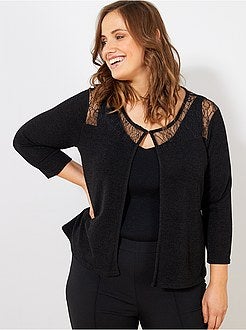 Vest met kant - Kiabi