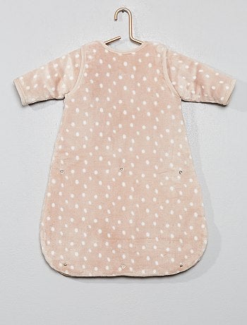 Warme babyslaapzak met afneembare mouwen - Kiabi