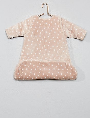 Warme babyslaapzak met afneembare mouwen - Kiabi