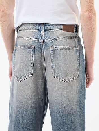 Wijde jeans met 5 zakken | baggymodel