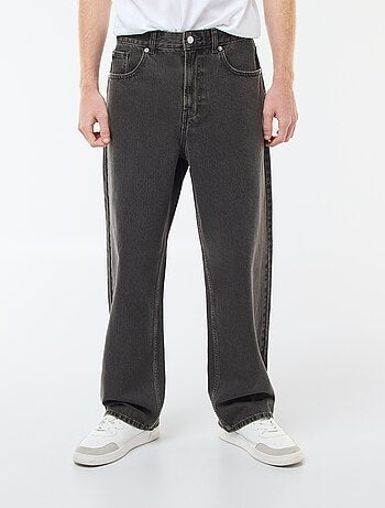 Wijde jeans met 5 zakken | baggymodel