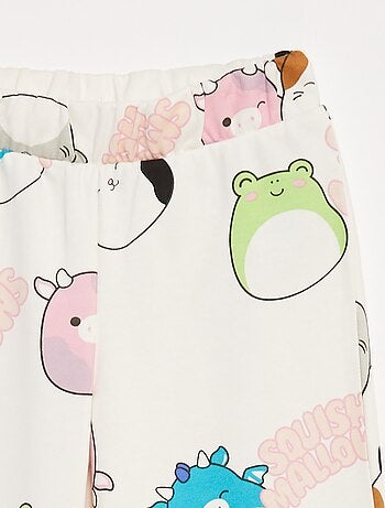 Wijde joggingbroek met 'Squishmallows'-motiefje