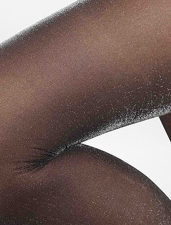 Zilverkleurige panty 'DIM' 26D